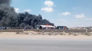 بعد مصرع وإصابة 20 شخصا.. القبض على قائد النقل المتسبب في حادث مطروح