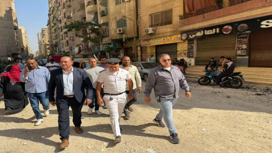 حملة إشغالات مكبرة بشارع سليم آخر فيصل لإعادة الانضباط المروري بحي الهرم