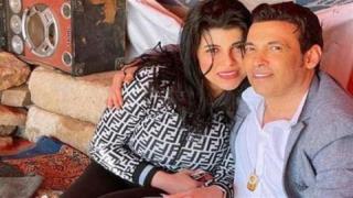 سعد الصغير وطليقته برلنتى