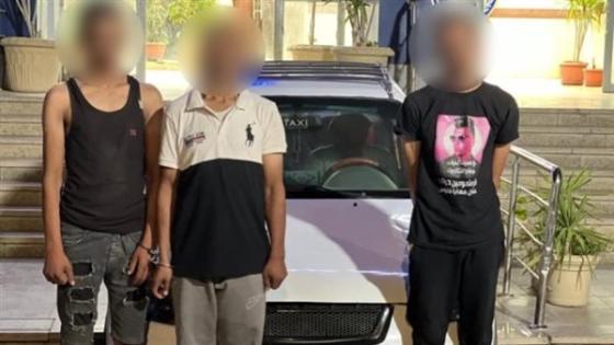 القبض على تشكيل عصابى تخصص فى سرقة سيارات التاكسى باستخدام الشطة فى الشروق