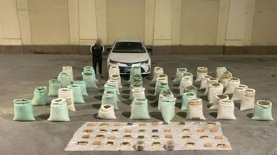 ضبط 1,5 طن مخدرات بقيمة 95 مليون جنيه بحوزة مجرم واحد في الإسماعيلية