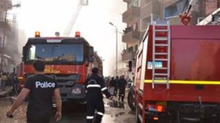 السيطرة على حريق نشب داخل منزل فى كرداسة