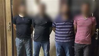 القبض على المتهمين