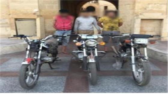 سقوط أخطر تشكيل عصابى تخصص فى سرقة الدراجات النارية فى باب الشعرية