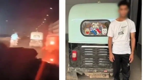 مطاردة مثيرة في شبرا الخيمة.. ضبط سائق «توك توك» سرق هاتفًا وحاول الهرب من الشرطة