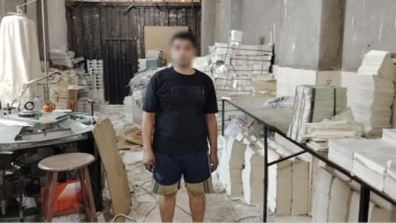 ضبط مدير مطبعة بدون ترخيص في عابدين